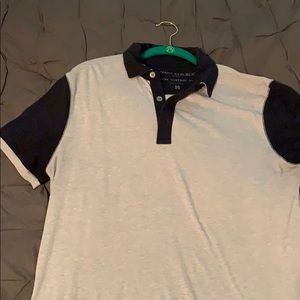 Banana Republic T-shirt style colorblock polo
